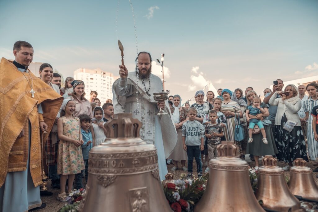 Изготовление колоколов и системы «электронный звонарь» для о.Павла Островского ко храму вмч.Георгия Победоносца п.Нахабино